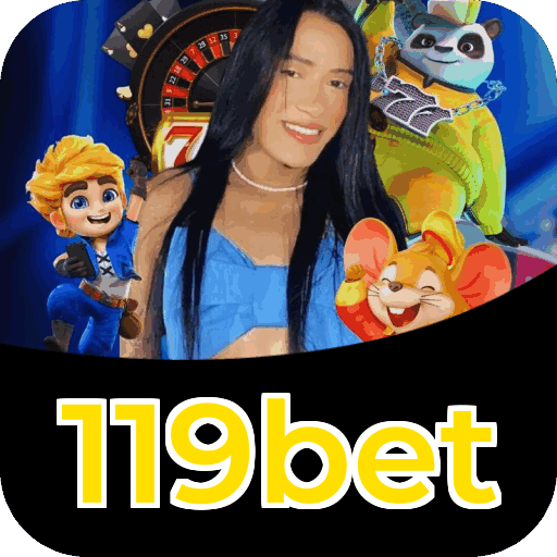 Interface do aplicativo 119bet mostrando jogos disponíveis no iOS e Android